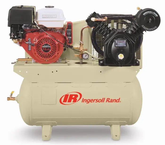 Ingersoll Rand gas-powered air compressor