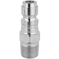 Milton chrome plug fitting